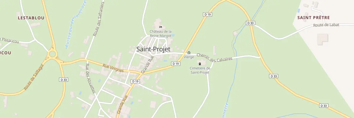 Plan du 5076 Village à Saint-Projet
