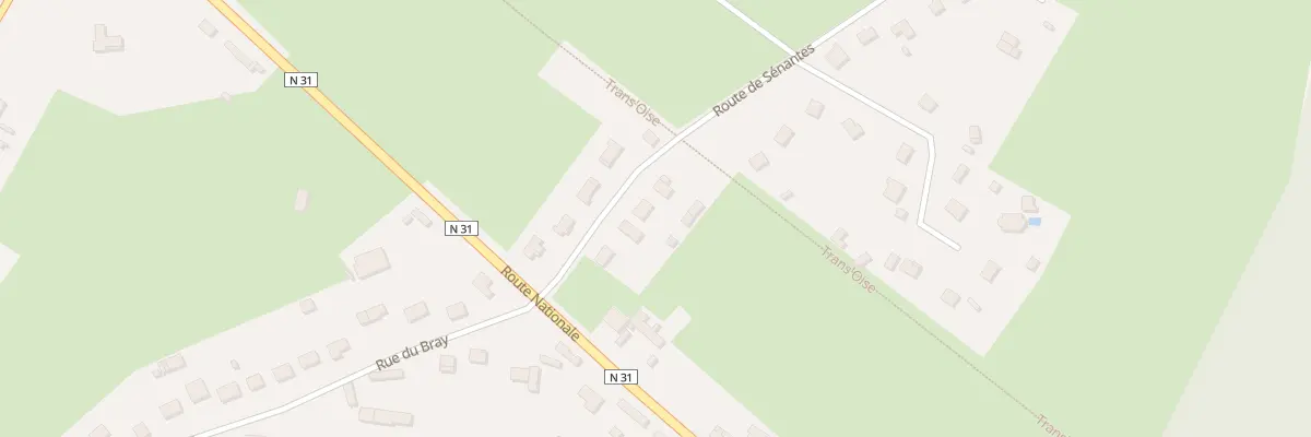 Plan du 2B Rte de Senantes à Saint-Germer-de-Fly