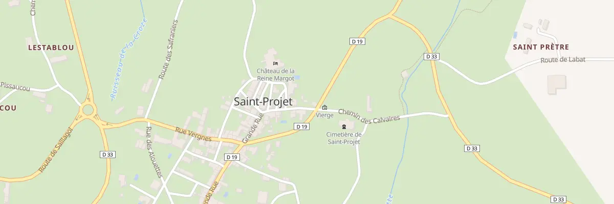 Plan du 5305 Village à Saint-Projet