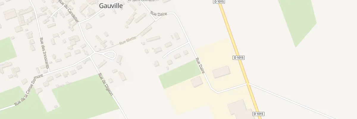 Plan du 3 Imp St Leonard à Gauville