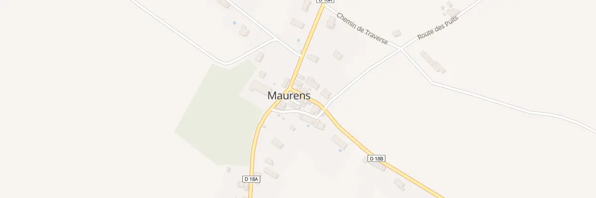 Plan du 20 Village à Maurens