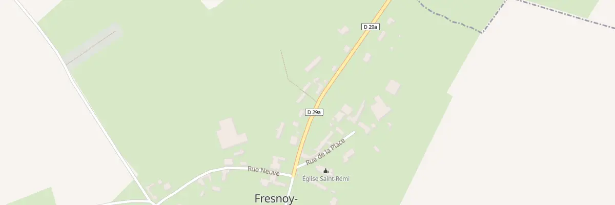 Plan du 5 Rue de Frettecuisse à Fresnoy-Andainville