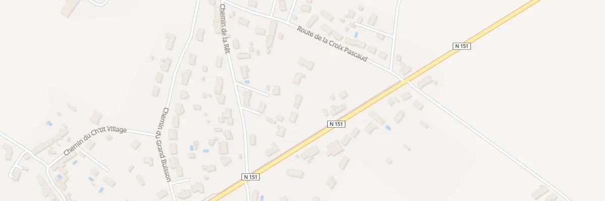 Plan du 6B Che de la Rêt à Montierchaume