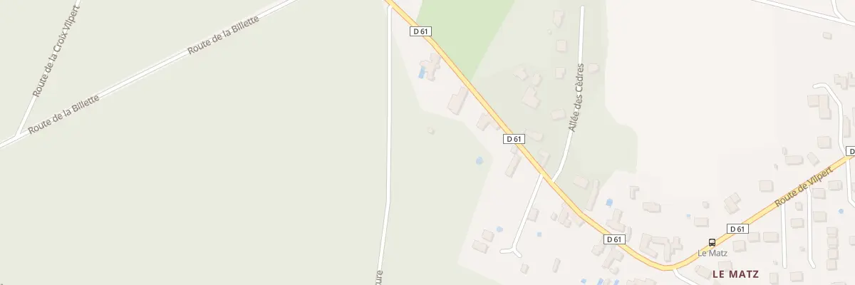 Plan du 39 Rte de Vilpert aux Bréviaires
