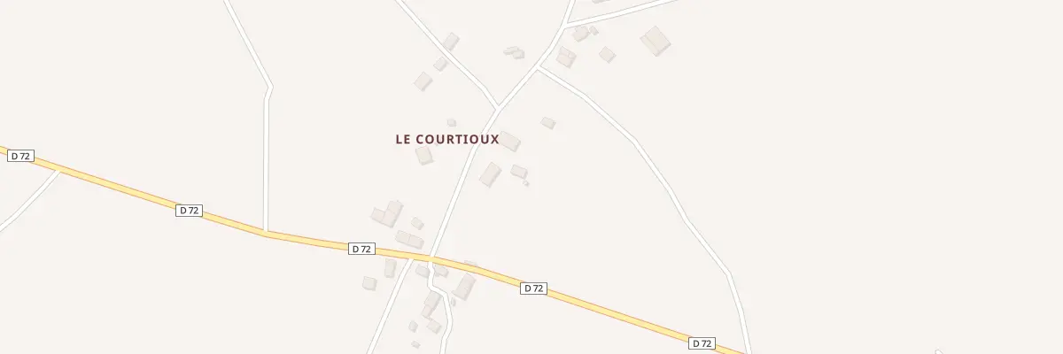 Plan du 5022 Le Courtioux à La Buxerette