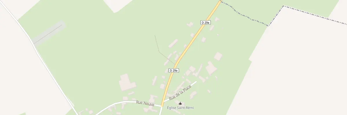 Plan du 7 Rue de Frettecuisse à Fresnoy-Andainville