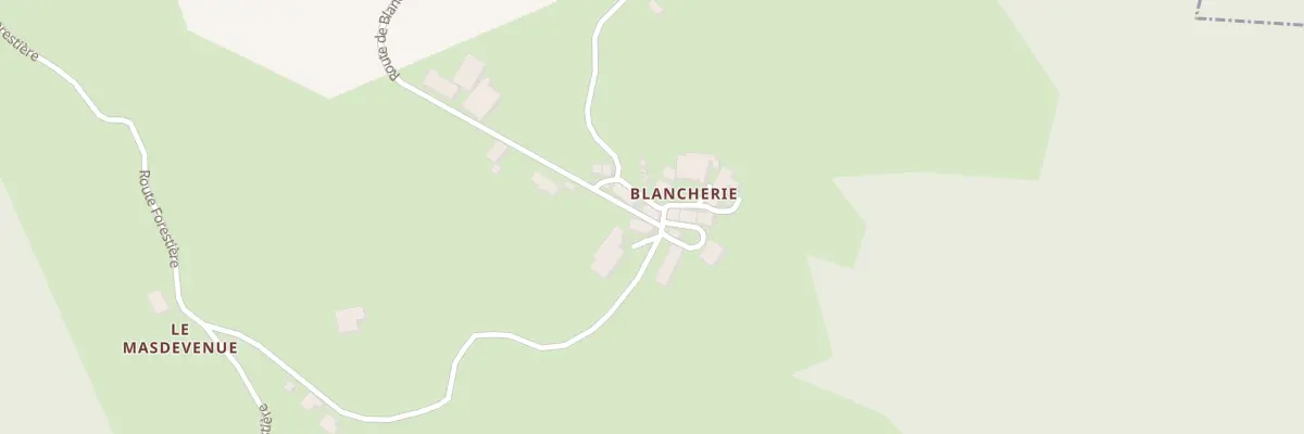 Plan du 5020 La Blancherie à Beaumont