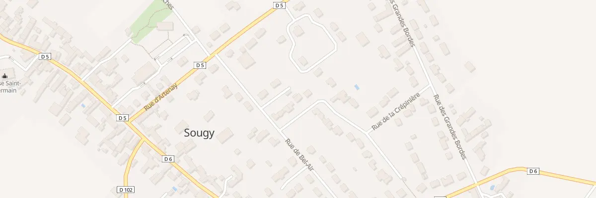 Plan du 52 Rue du Moulin à Vent à Sougy