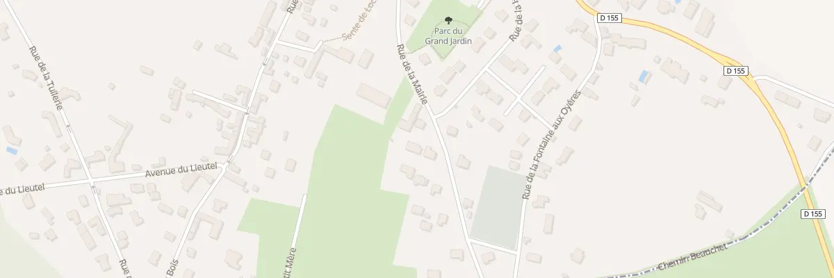 Plan du 20 Rue de la Mairie à Galluis