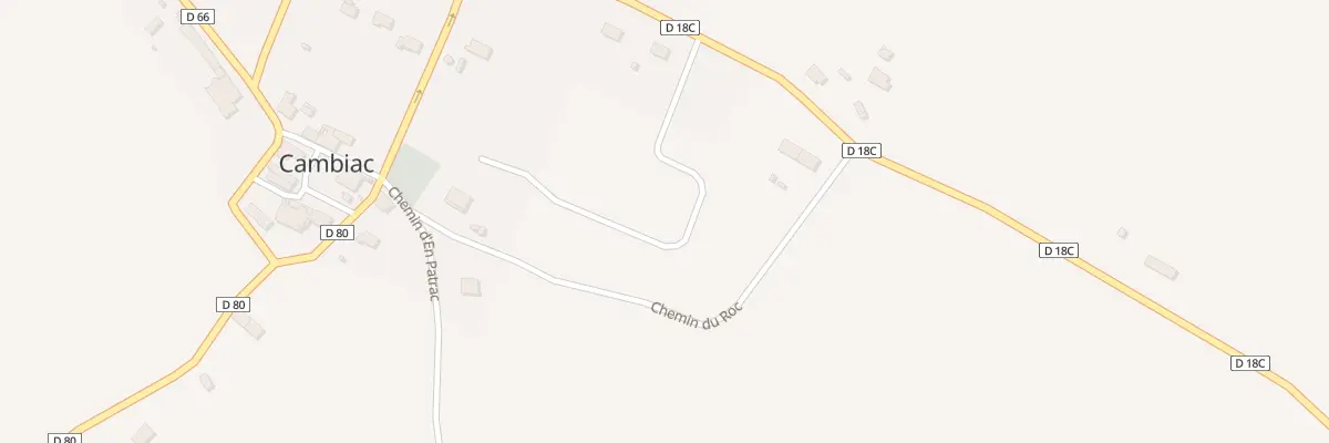 Plan du 10 Rue Marius Bonnet à Cambiac