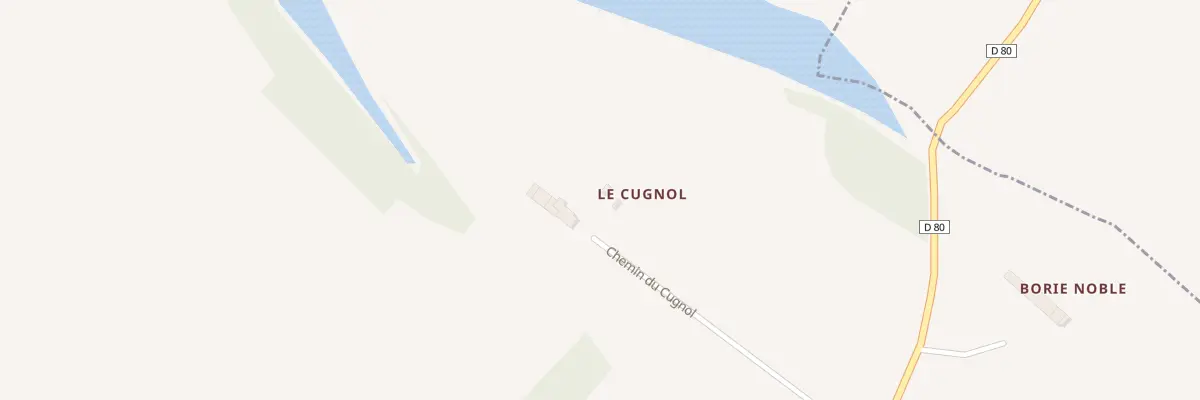 Plan de Che du Cugnol à Cambiac