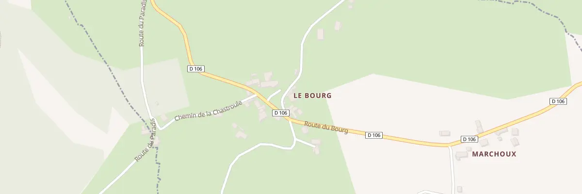 Plan du 36 Rte de la Fontaine de St Cloud à Nonards