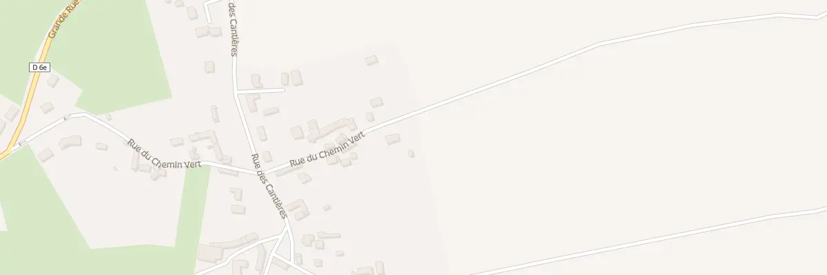 Plan du 1 Rue du Chemin Vert à Montjavoult