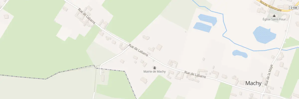 Plan du 370 Rue de la Barre à Machy