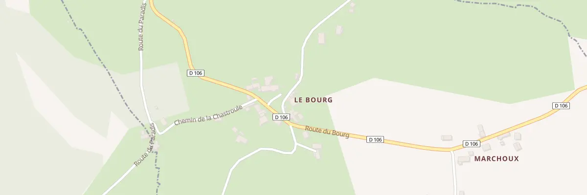 Plan du 5140 Le Bourg à Nonards