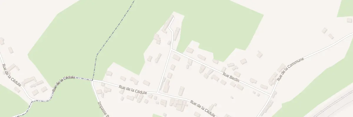 Plan du 259 Rue Beclin à Caffiers