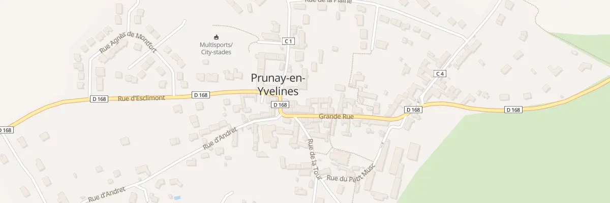 Plan du 3 Rue Grande Rue à Prunay-en-Yvelines