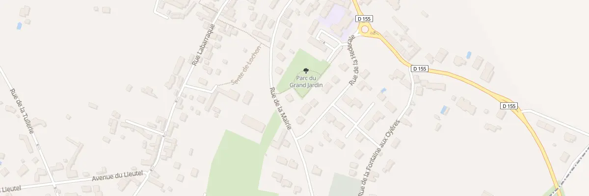 Plan du 19 Rue de la Mairie à Galluis