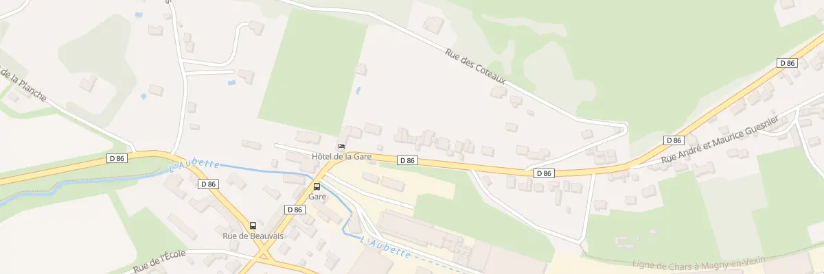 Plan du 75 Rue de Beauvais à Magny-en-Vexin