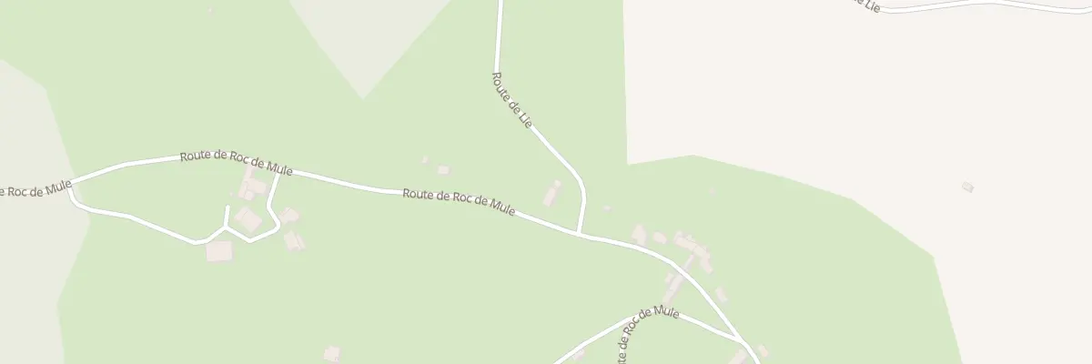 Plan du 1706 Rte du Roc de Mule à Liourdres