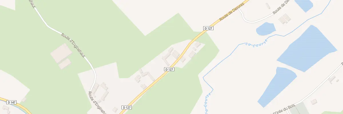 Plan du 21 Rte de Desvres à Beussent