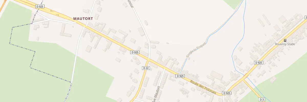 Plan du 76 Rte des Polonais à Abbeville