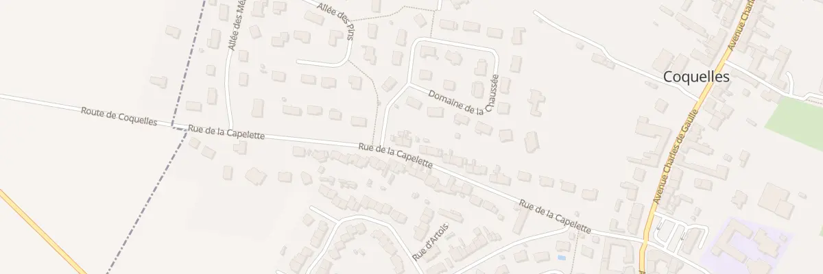 Plan du 30 Rue de la Capelette à Coquelles