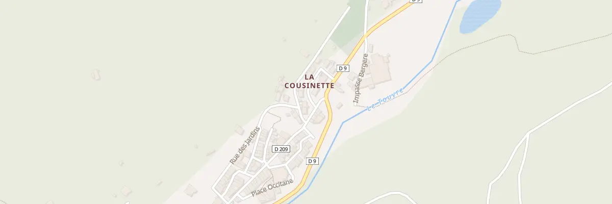 Plan du 14 Lacousinette à Montferrier