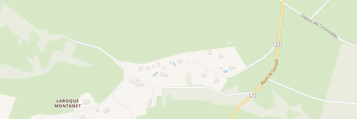Plan du 5317F Laroque à Loubressac