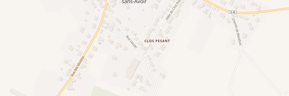 Plan du 15 Rue du Lieutel à Boissy-sans-Avoir