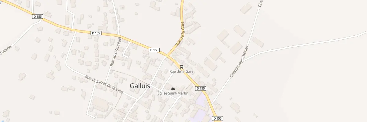 Plan du 3 Rue de Montfort à Galluis