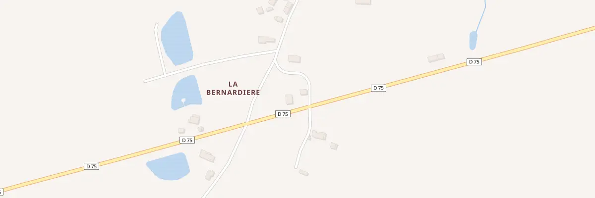 Plan du 5069 La Bernardiere à Mouhers
