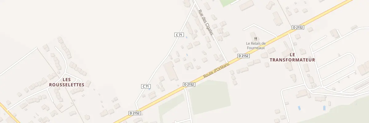 Plan du 29 Rte d’Orléans à Chaingy