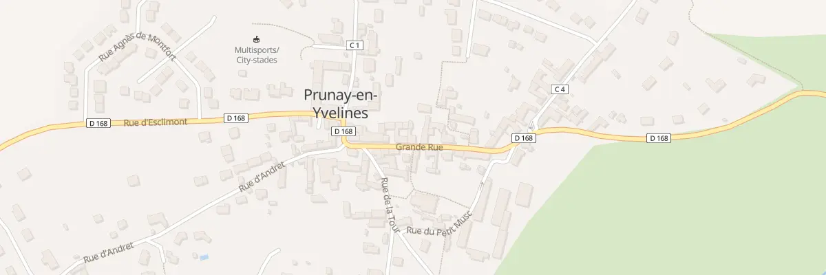 Plan du 9 Rue Grande Rue à Prunay-en-Yvelines