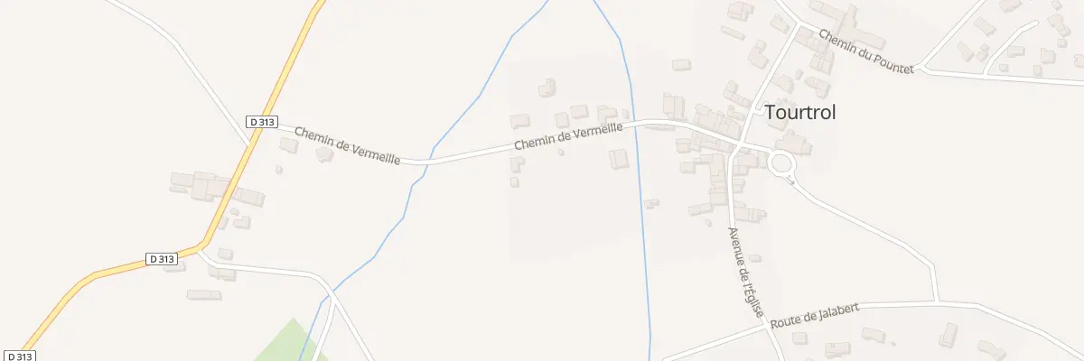 Plan du 3C Che de Vermeille à Tourtrol