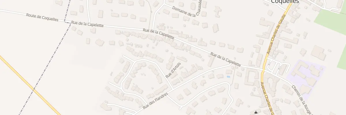 Plan du 8 Rue d’Artois à Coquelles