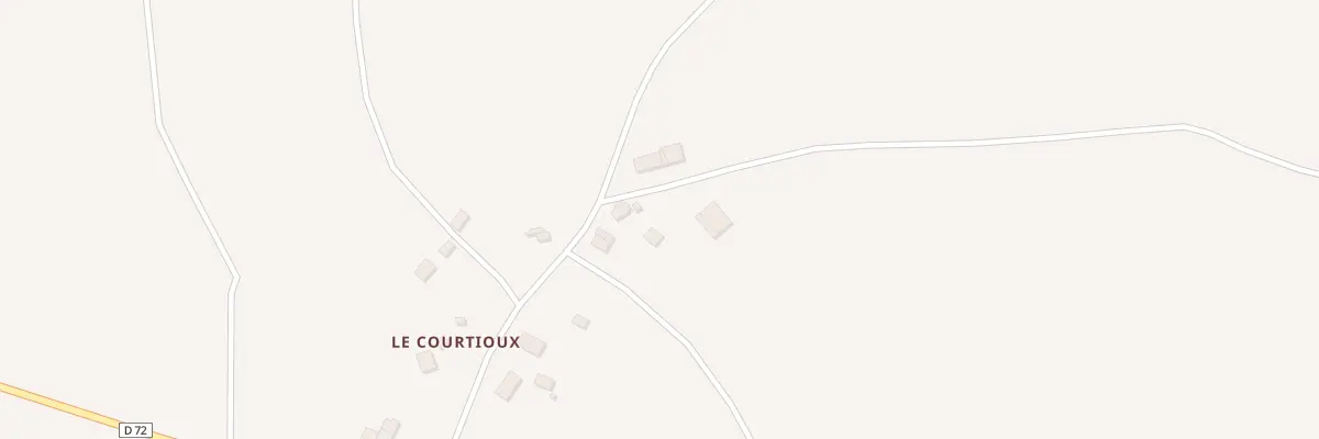 Plan du 5846 Le Courtioux à La Buxerette