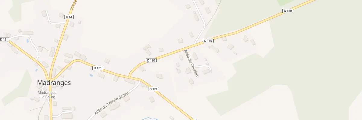 Plan du 4 Rte de Veix à Madranges