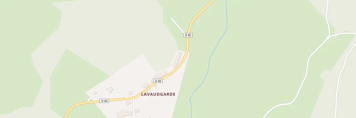 Plan du 1 Lavaud Garde à Thauron