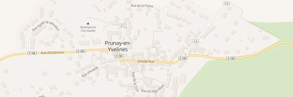 Plan du 11 Rue Grande Rue à Prunay-en-Yvelines