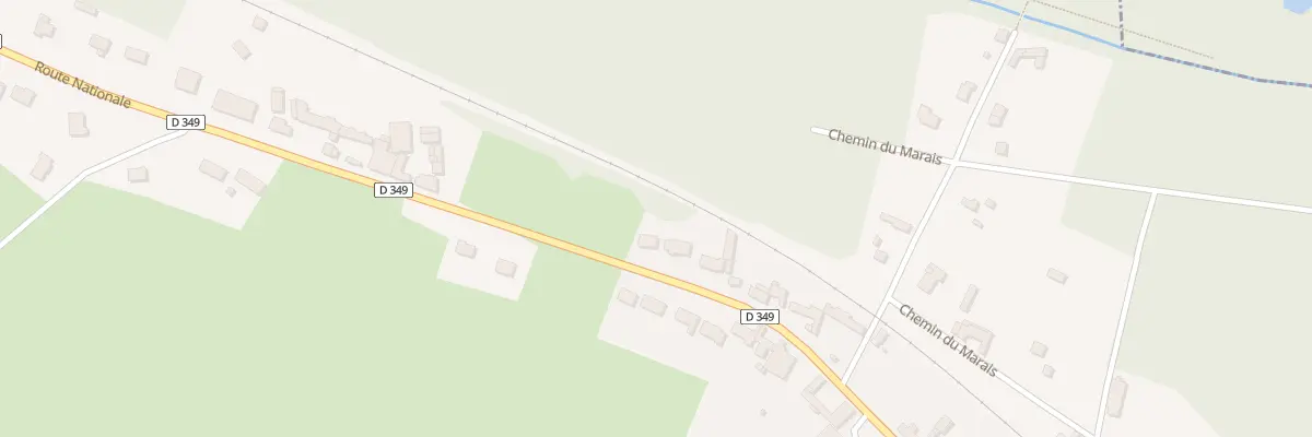 Plan du 39 Rte Nationale à Beaumerie-Saint-Martin