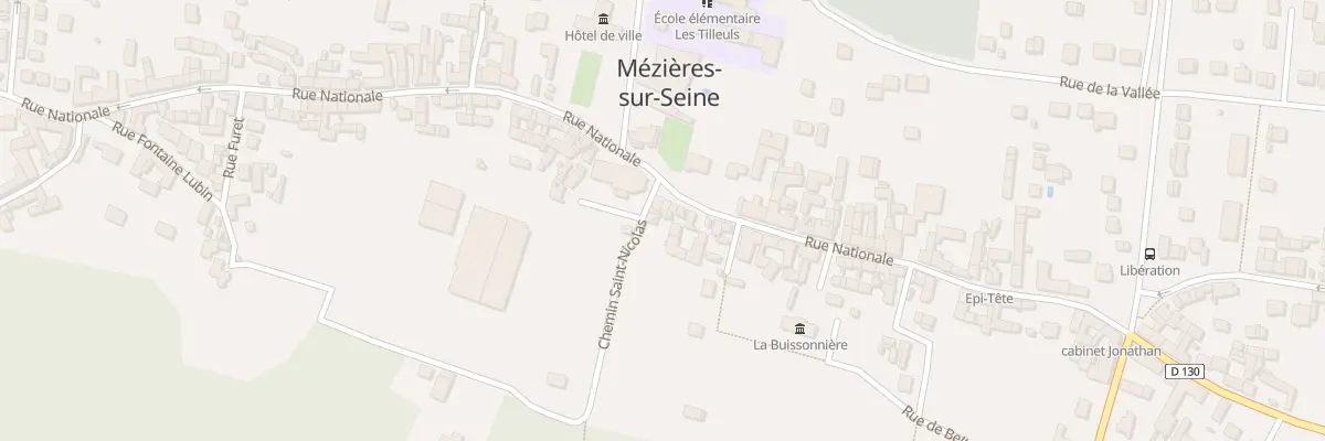 Plan du 119 Rue Nationale à Mézières-sur-Seine