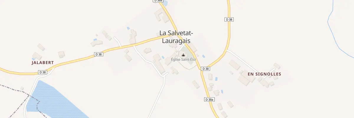 Plan du 60 Rte du Vieux Pont à La Salvetat-Lauragais