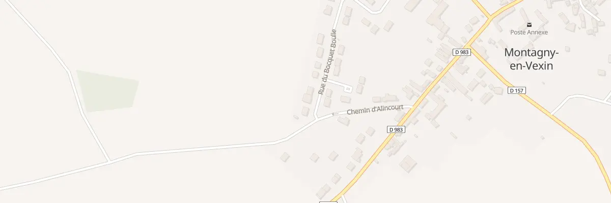 Plan du 26 Rue du Bocquet Boulie à Montagny-en-Vexin