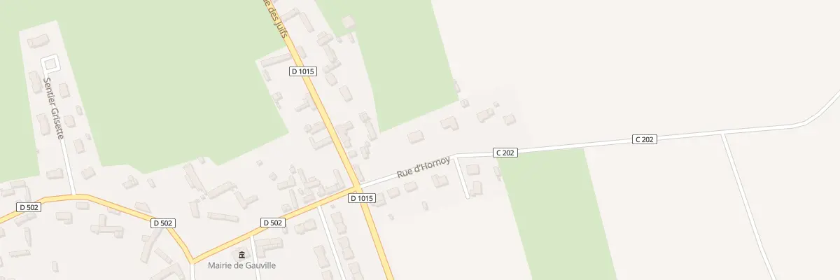 Plan du 17 Rue d’Hornoy à Gauville