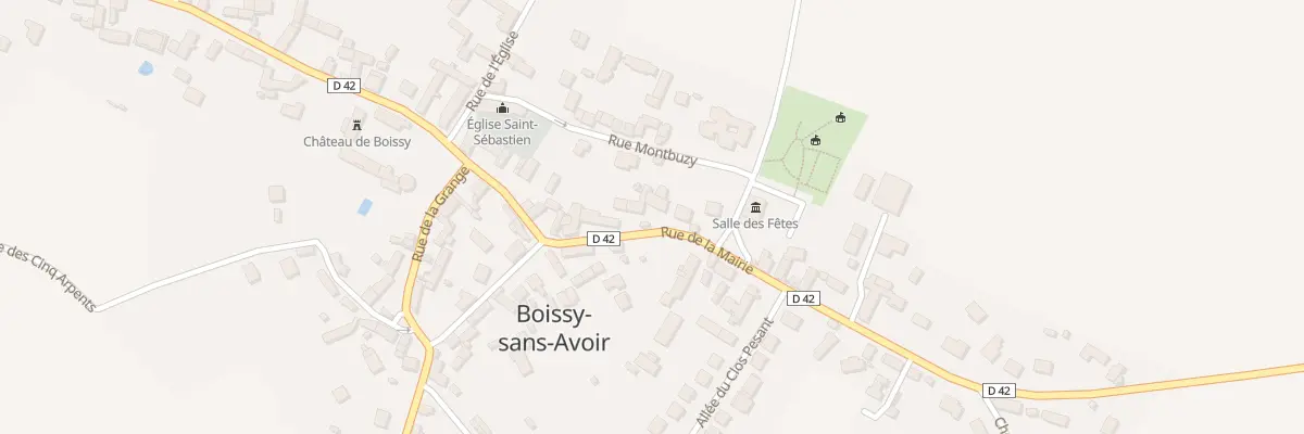 Plan du 17 Rue de la Mairie à Boissy-sans-Avoir