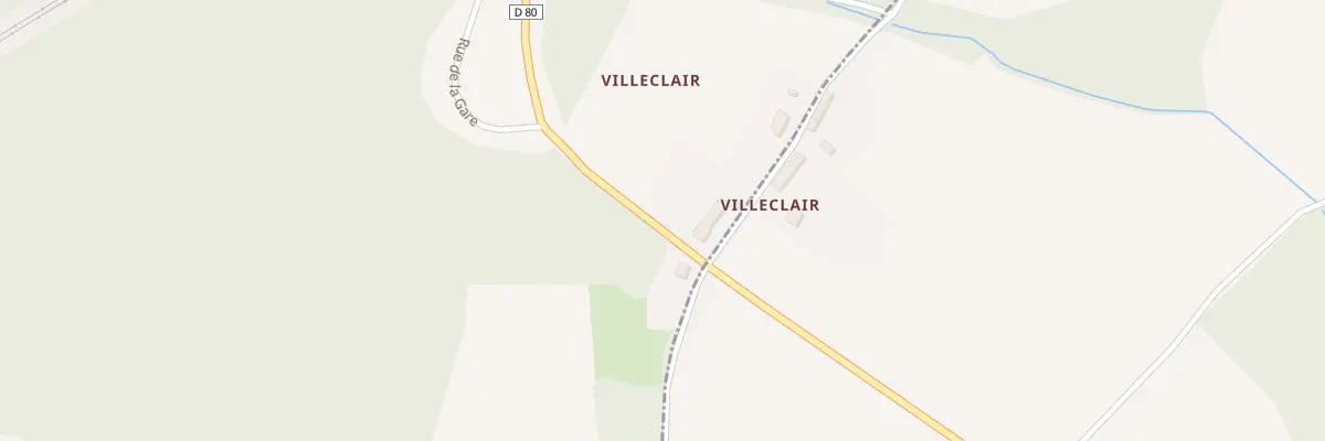 Plan du 5179 Villeclair à Montierchaume