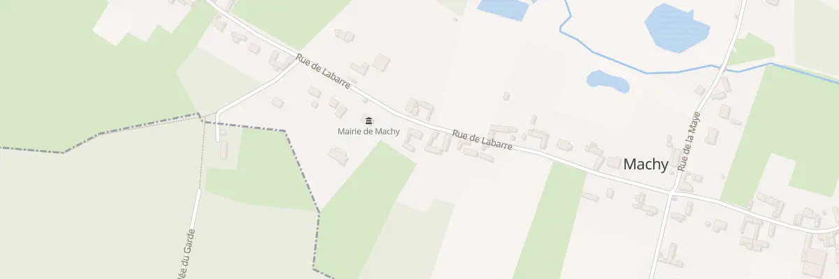 Plan du 285 Rue de la Barre à Machy