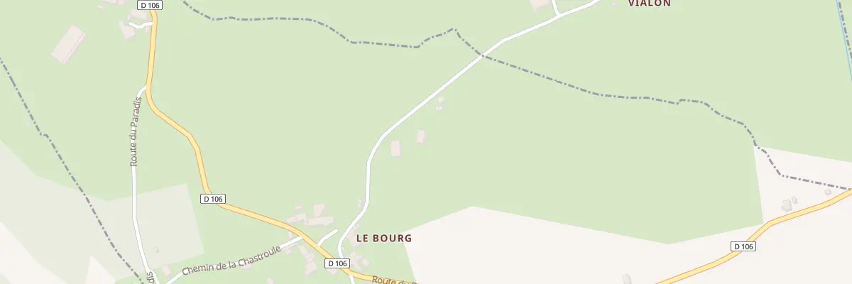 Plan du 202 Rte de la Fontaine de St Cloud à Nonards