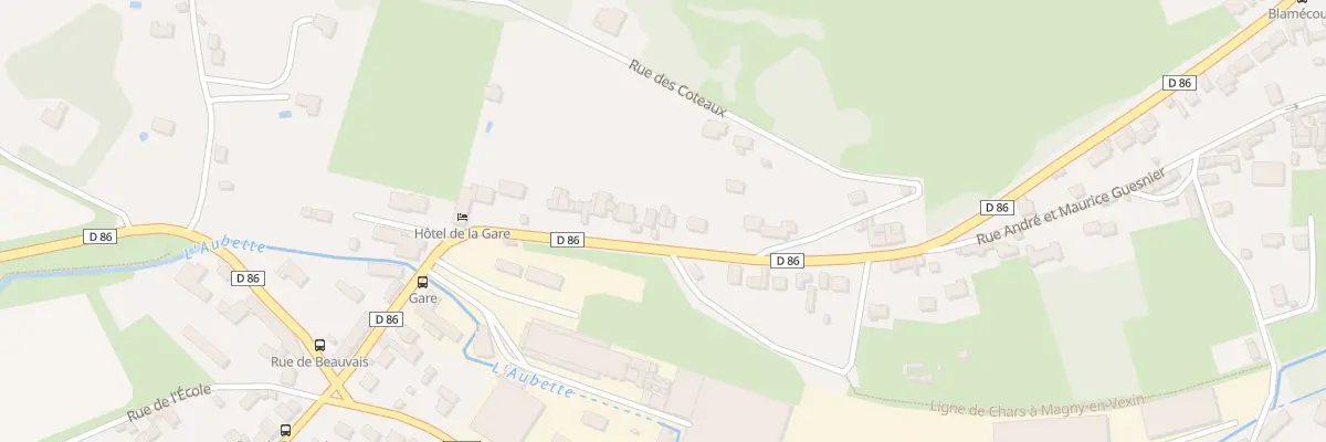 Plan du 83 Rue de Beauvais à Magny-en-Vexin